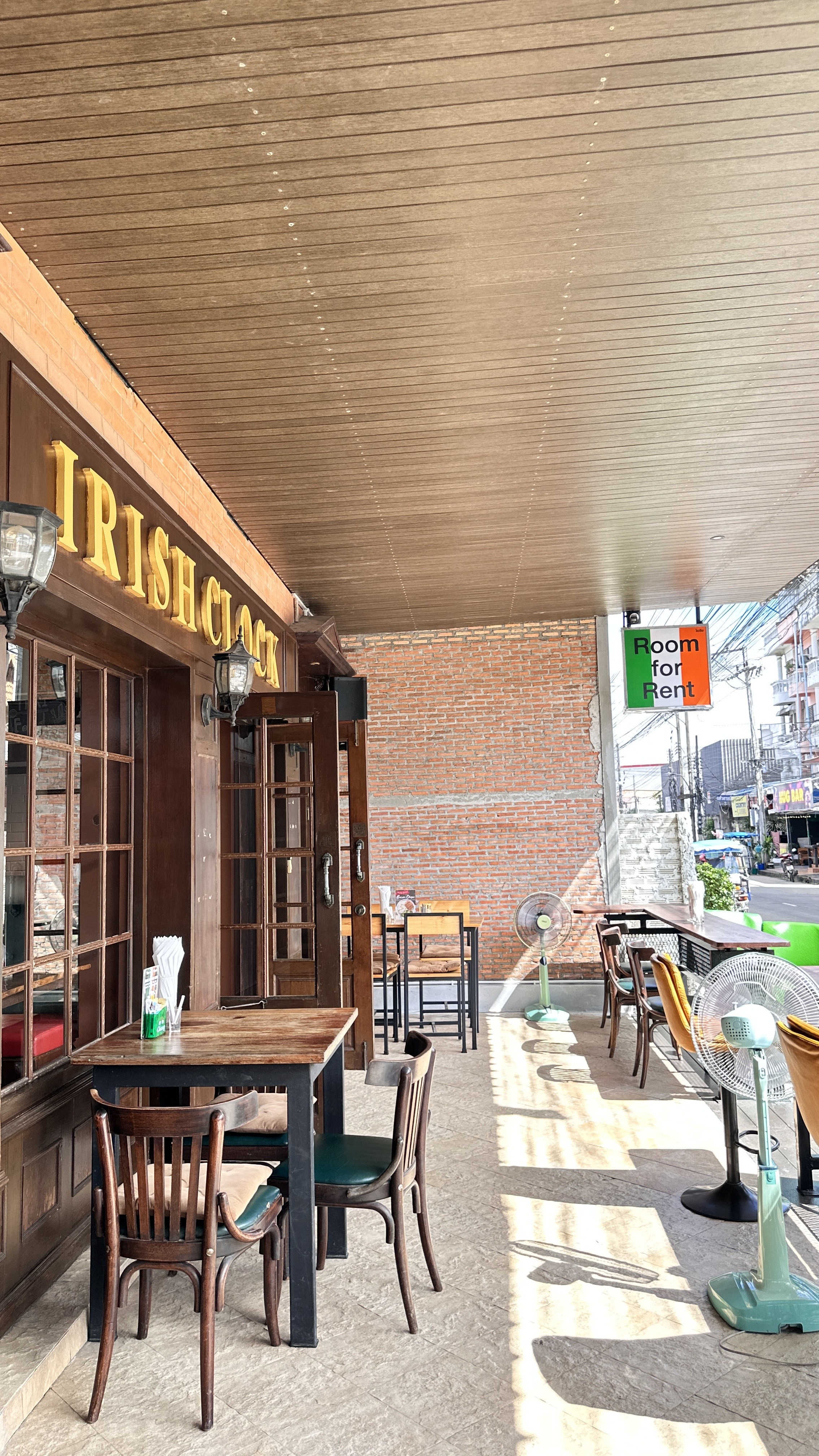 The Irish Clock Exterior