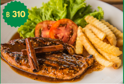 Chicken Steak Stroganoff