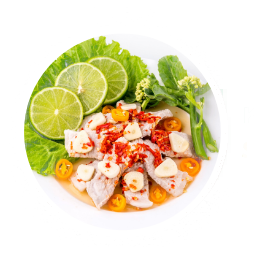 Spicy Lime Pork Salad