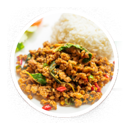 Stir-Fried Pork with Holy Basil
